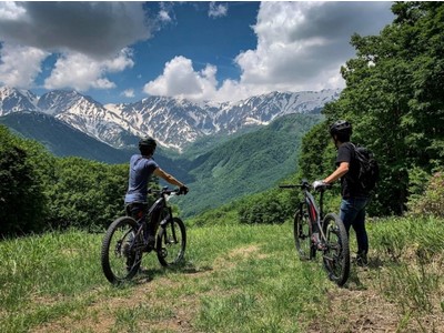 長野県の景観を電動アシスト自転車で満喫できる体験コンテンツを2021年7月より実施