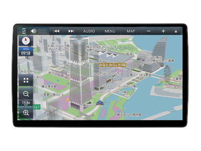 カーナビステーション Strada フローティング大画面モデル3機種を発売