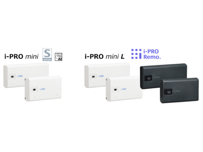 業界最小クラスのコンパクトボディ ネットワークカメラ　「i-PRO mini」「i-PRO mini L」取扱い開始