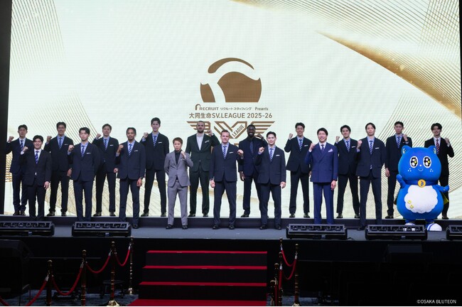 大阪ブルテオン、SVリーグ年間表彰でクラブ表彰3件と5選手が受賞 ～アントワーヌ・ブリザール選手、ミゲル・ロペス選手が2冠～