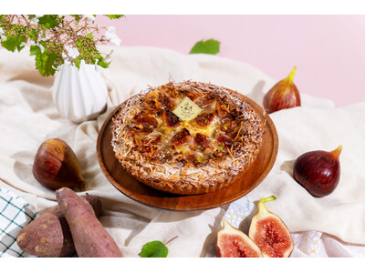 夏が旬のいちじくを、おいもと贅沢に味わう。『おいもといちじくの贅沢タルト』7月16日発売