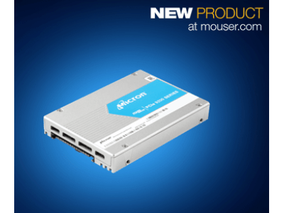 マウザー、データセンタの処理能力を高め、最大11TBのストレージを実現する、マイクロン社製 NVMe SSD 9200シリーズの取り扱いを開始