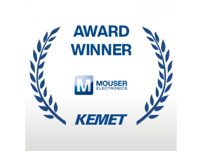 マウザー、KEMET社より2019年度ハイサービス・ディストリビュータ賞を受賞