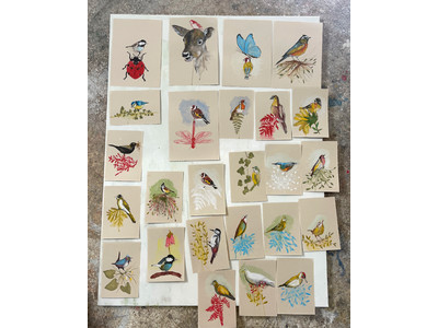 【H.P.DECO】フランス人アーティスト、エディ・デュビアンの企画展を表参道にて開催！“鳥”と“植物”をテーマに制作された、新作を展示販売