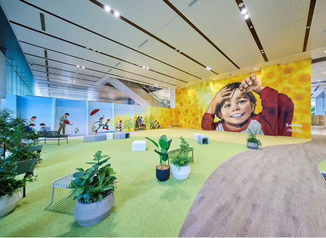 プレスリリース「OVER ALLs、SOMPOグループと都内最大規模のミューラルアートを新宿に制作」のイメージ画像