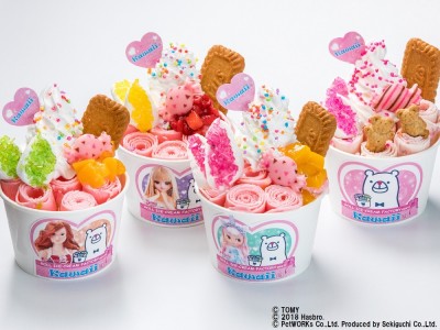 「ロールアイスクリームファクトリー」が、「横浜人形の家」で開催中の「Kawaii展」とコラボ！会場限定メニュー「Kawaiiロールアイスクリーム」を販売！