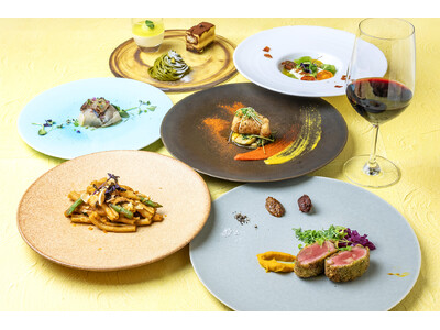 四季を味わうイタリアンをご提供する「リストランテ マキャベリ」で、夏のランチ&ディナーコースがスタート