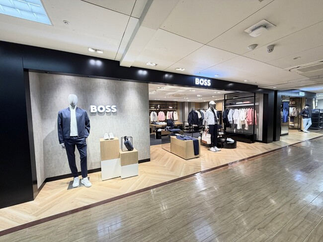 BOSS ショップ 岡山天満屋がリニューアルオープン