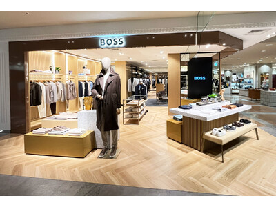 BOSS ショップ 大丸神戸リニューアルオープン