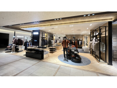 BOSS ショップ 大丸心斎橋店がオープン