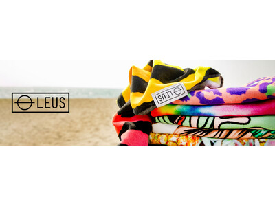 カリフォルニア発タオルブランド「LEUS」より、2026SS新作ビーチタオル全6デザインが登場