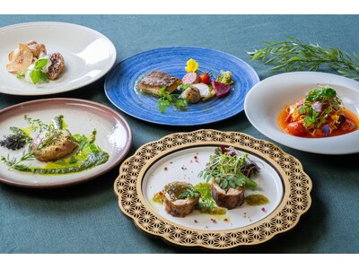 オーパークおごせ、7月1日より宿泊者向け「夏の新ディナーコース」の提供を開始。ヨーロッパ野菜や山椒など、...