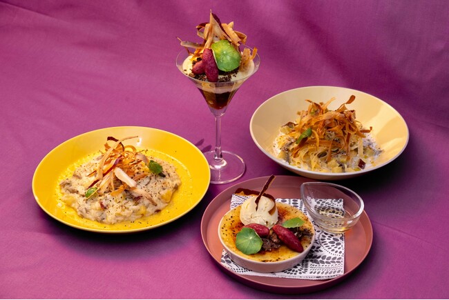 おふろcafe utataneが「富の川越いも」の魅力を伝えるフェアを実施。秋限定の特別カフェメニューや、やきいもプレゼント、サウナでのやきいも茶の提供で地元の名産品をピーアールします!