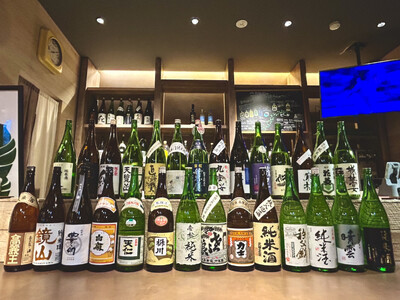 おふろcafe ハレニワの湯に、埼玉県内30の酒蔵のお酒を集めました。おふろ上がりにゆったり堪能する「埼...