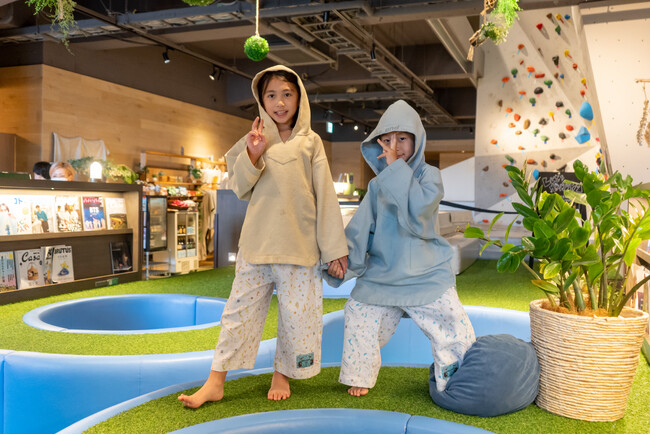 おふろcafe ハレニワの湯がキッズエリアを大幅アップデート！　壁一面遊べる「プレイウォール」やボルダリングで、おふろ屋さんがもっと楽しい遊び場に。キッズメニューのリニューアルも同時に実施