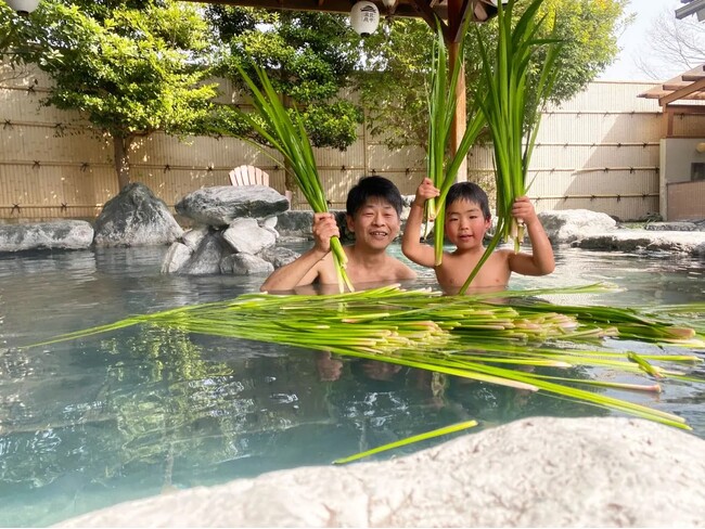 5月5日は端午の節句。長寿と健康を願って埼玉のおふろcafe や玉川温泉、武甲温泉にて菖蒲湯を実施します