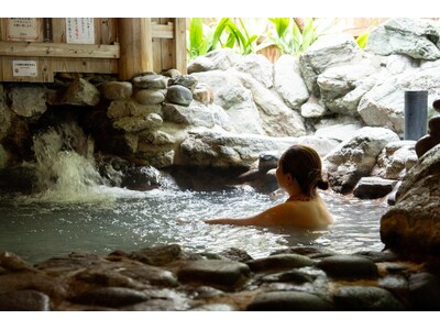 埼玉のおふろcafe や玉川温泉にて、夏限定のおふろの楽しみ方「不感温浴」を実施。熱中症対策に、サウナや温泉での暑熱順化も提案。