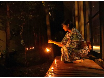 線香花火にかき氷……、The Ryokan Tokyo YUGAWRA が湯河原の夏をとことん満喫するための期間限定コンテンツを追加します