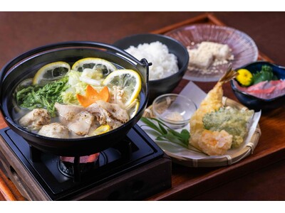 The Ryokan Tokyo YUGAWARAに、湯河原の魅力をもっと知るための夕食「文豪の系譜を辿る地鶏鍋御膳」が新登場