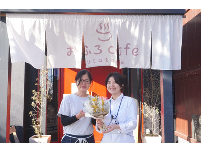 売り上げの一部をHAPPY WOMAN基金に寄付。おふろcafe utataneにて国際女性デーに合わせてミモザ商品を販売