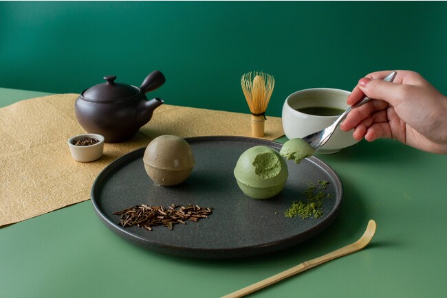 湯あがりミルクチーズケーキ工房 ふろまあじゅに新フレーバー、日本3大銘茶「狭山茶」を使用した抹茶味とほうじ茶味が登場