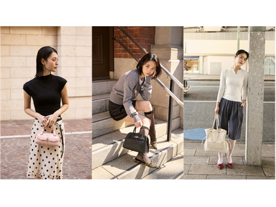 CHARLES & KEITH 夏の最新ルックを公開　人気バッグやシューズを取り入れた、全9ルックのシティスタイルを提案