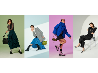 岡崎紗絵が4つのスタイリングで魅せる Winter & Holiday 2022 Collection