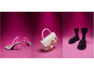 ハート型のヒールや3Dのフローラルメッシュがロマンチックなバレンタインコレクション2023を発売