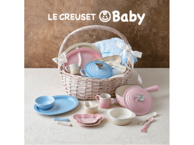 健やかな成長に合わせておしゃれなテーブルウェアを！「Le Creuset Baby（ル・クルーゼ ベビー）」新製品のご案内　