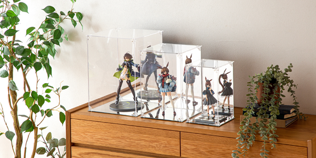 展示の自由度が大幅アップ！HYPE GUARDフィギュアケースがリニューアル