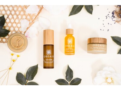 オーガニックコスメブランド〈ORGAID（オーガエイド）〉から、スキンケアアイテム5種を発売