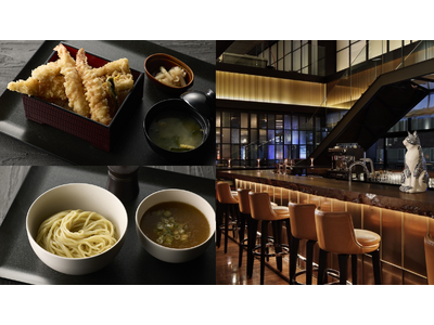 ホテル空間で楽しむ名店二軒の逸品 「日本橋 天丼 金子半之助」・「つけ麺 つじ田」との特別コラボレーショ...