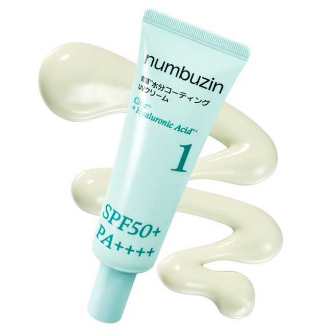 韓国スキンケアブランド『numbuzin(ナンバーズイン)』から肌状態に合わせて選べるUVケアアイテム2種、「1番 UV クリーム」と「9番 UV クリーム」がオフライン販売を開始