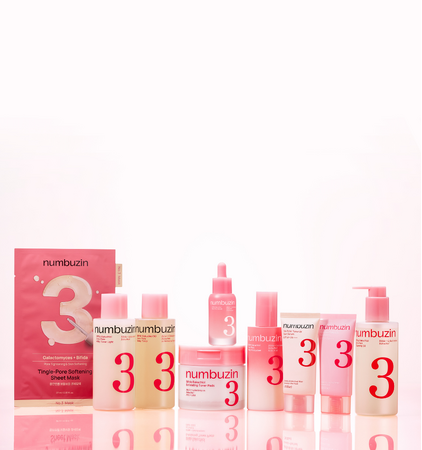 韓国スキンケアブランド『numbuzin(ナンバーズイン)』から毛穴の目立ちに着目したなめらかな肌印象へ導く「3番 ライン」がリニューアル発売