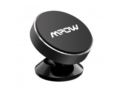 【MPOW】車載ホルダー マグネット式が20%OFF！360度回転で縦横どちらでもスマホをしっかり固定できる♪