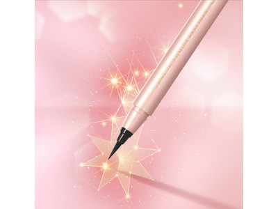 秘密は「星形センイ」使用の筆。自分史上最高の極細目尻ラインが叶う、リキッドアイライナー誕生