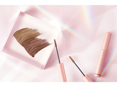 眉も、髪と同じように「スタイリング」する時代へ。ヘアスタイリング成分（※1）配合。抜群のセット力としなやかな質感が両立。毛流れを自在に操る“次世代”眉マスカラが登場。