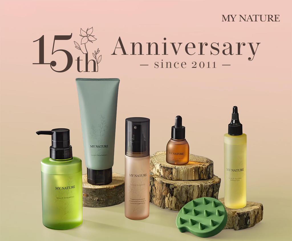 【15周年】女性向け頭皮ケアブランド「マイナチュレ」が本日3月2日で誕生15周年。1年間に渡り特別キャンペーン・企画を実施