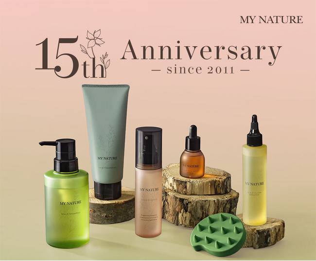 【15周年】女性向け頭皮ケアブランド「マイナチュレ」が本日3月2日で誕生15周年。1年間に渡り特別キャンペーン・企画を実施