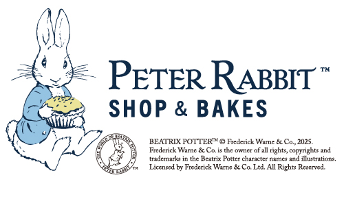 PETER RABBIT(TM)SHOP&BAKES さがら刺繡トートバッグシリーズ大好評発売中！