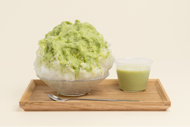 秋田県内初!?由利本荘市特産のグリーンアスパラでつくったかき氷が誕生！秋田ノーザンハピネッツが指定管理を行う道の駅岩城アキタウミヨコで秋田県産の食材にこだわったかき氷の販売を開始します。