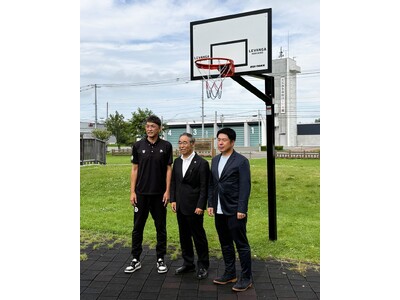 【LEVANGA GREEN GARDEN PROJECT】上士幌町ふれあい公園 バスケットゴール完成セレモニー実施のご報告