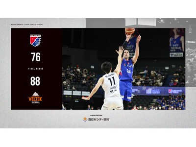B2福岡｜高さと決定力に苦しみ、攻守に主導権を握れず敗戦