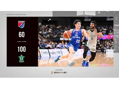 B2福岡｜横浜EXの攻撃力に押し切られ、照葉最終戦を落とす