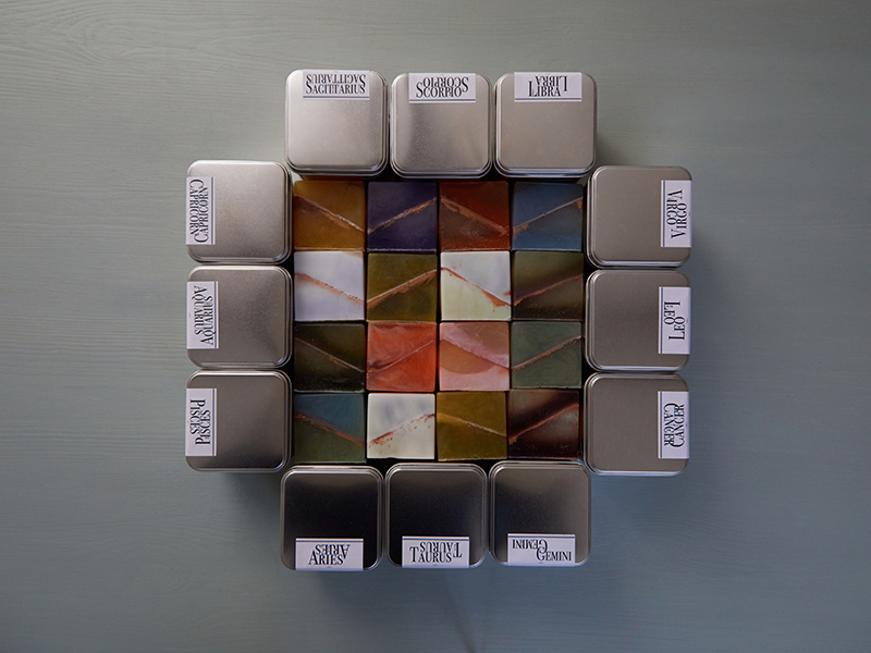 サスティナブルで簡単に手作りできるパーソナライズ石鹸ブランド「9.kyuu」からCOSMIC CUBE