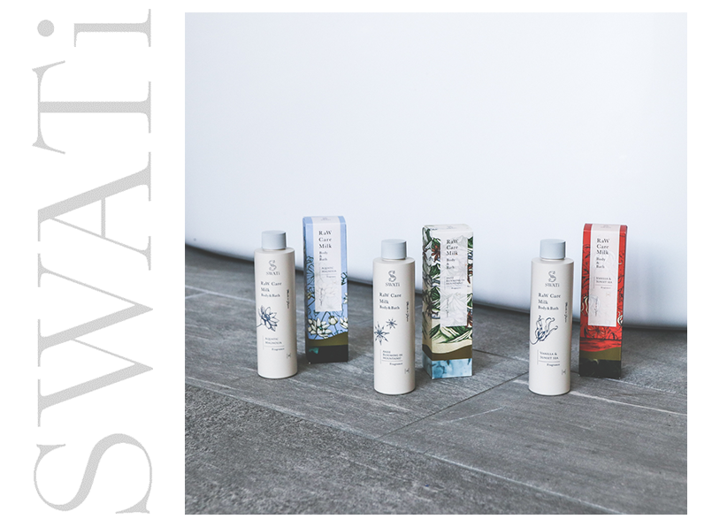 フレグランスボディケアブランド「SWATi」よりRaW Care Milk Body&Bath（ロウ ケア ミルク ボディ＆バス） 新発売！
