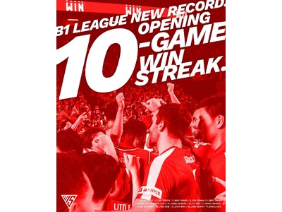 【千葉ジェッツ】Bリーグ開幕連勝記録をさらに更新！！タフな戦いを制し『10連勝』に伸ばす！