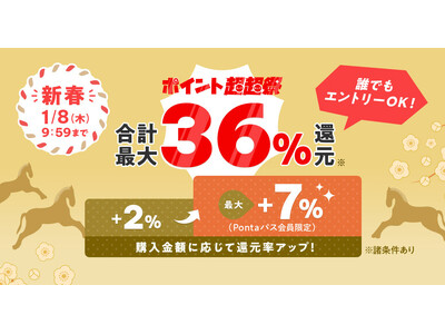 au PAY �}�[�P�b�g�A1��1��10������2026�N�u�V�t�|�C���g�����Ձv���J�ÁI�ő�46%�|�C���g�Ҍ���}���C�E����Έ�E���}�_�f���L�Ƃ̃R���{�������{