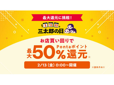 au PAY マーケット、過去最高水準の「超BIGお買い物ラリー」を開催！三太郎の日特典とあわせて最大50%還元