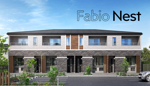 木造2×4工法による2階建てのカップル・ファミリー向け新商品「Fabio Nest(ファビオ ネスト)」販売開始